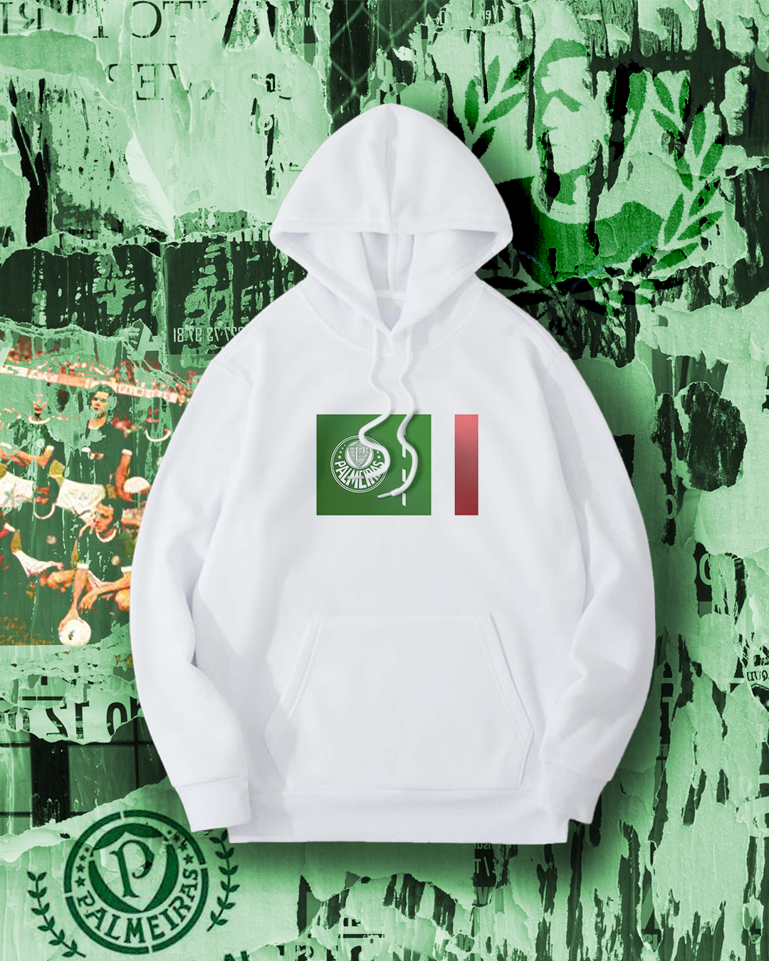 Moletom Canguru Palmeiras - Itália