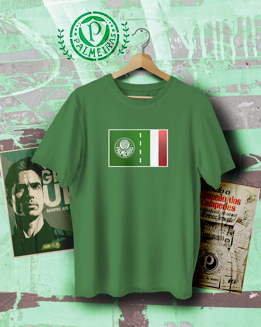 Camiseta Palmeiras Itália