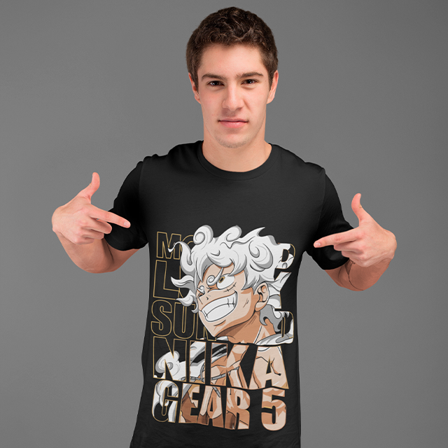 CAMISETA LUFFY GEAR 5 - ONE PIECE