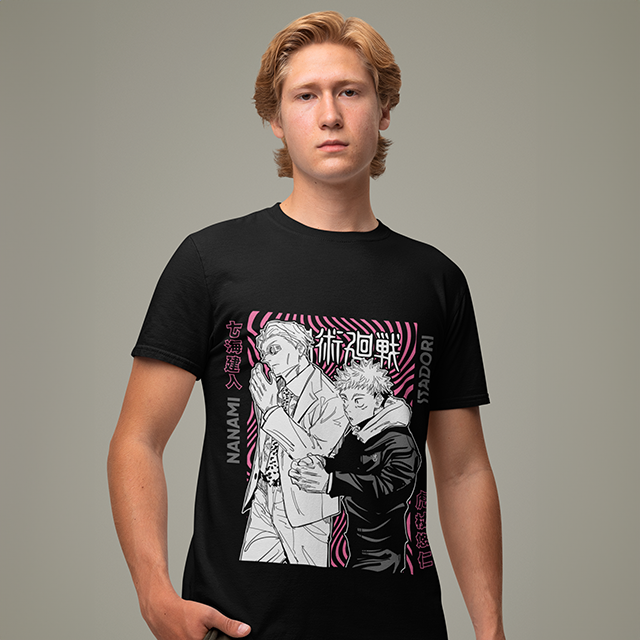 CAMISETA NANAMI & YUJI - JUJUTSU KAISEN