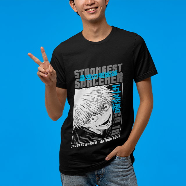 CAMISETA STRONGEST GOJO - JUJUTSU KAISEN