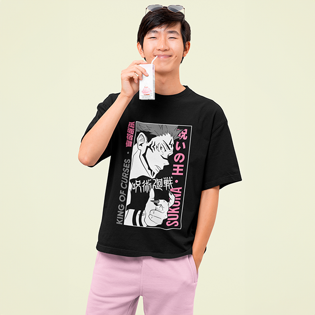 Nome do produto: CAMISETA KING SUKUNA - JUJUTSU KAISEN