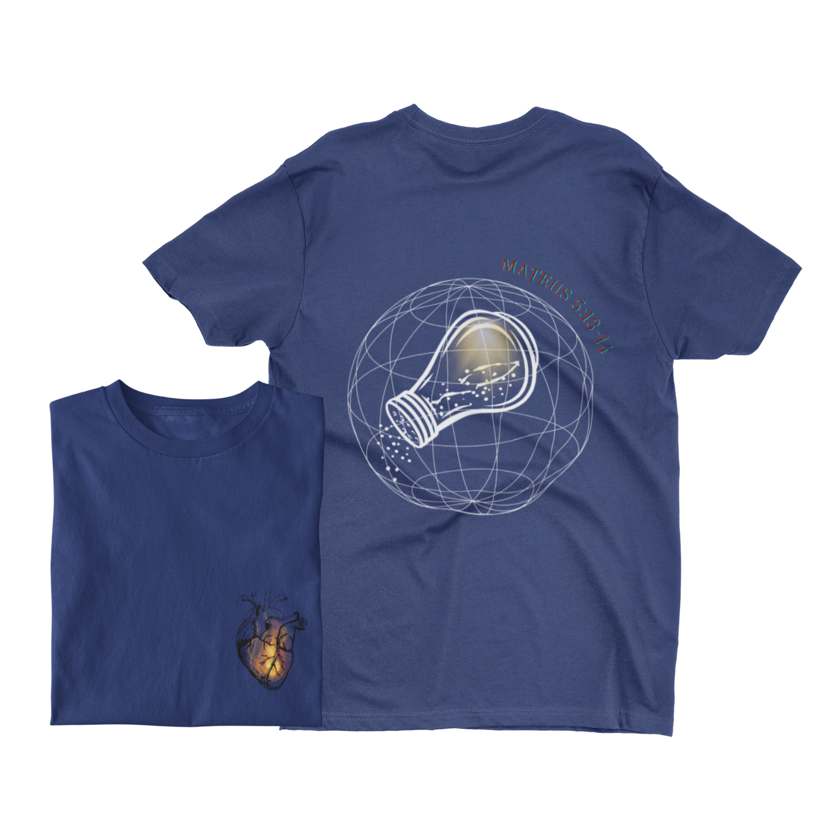 Camiseta - Luz do Mundo e Sal da Terra