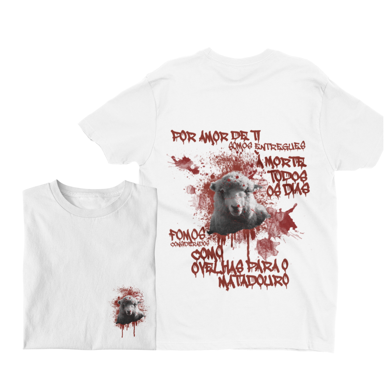 Camiseta - Ovelhas Para o Matadouro