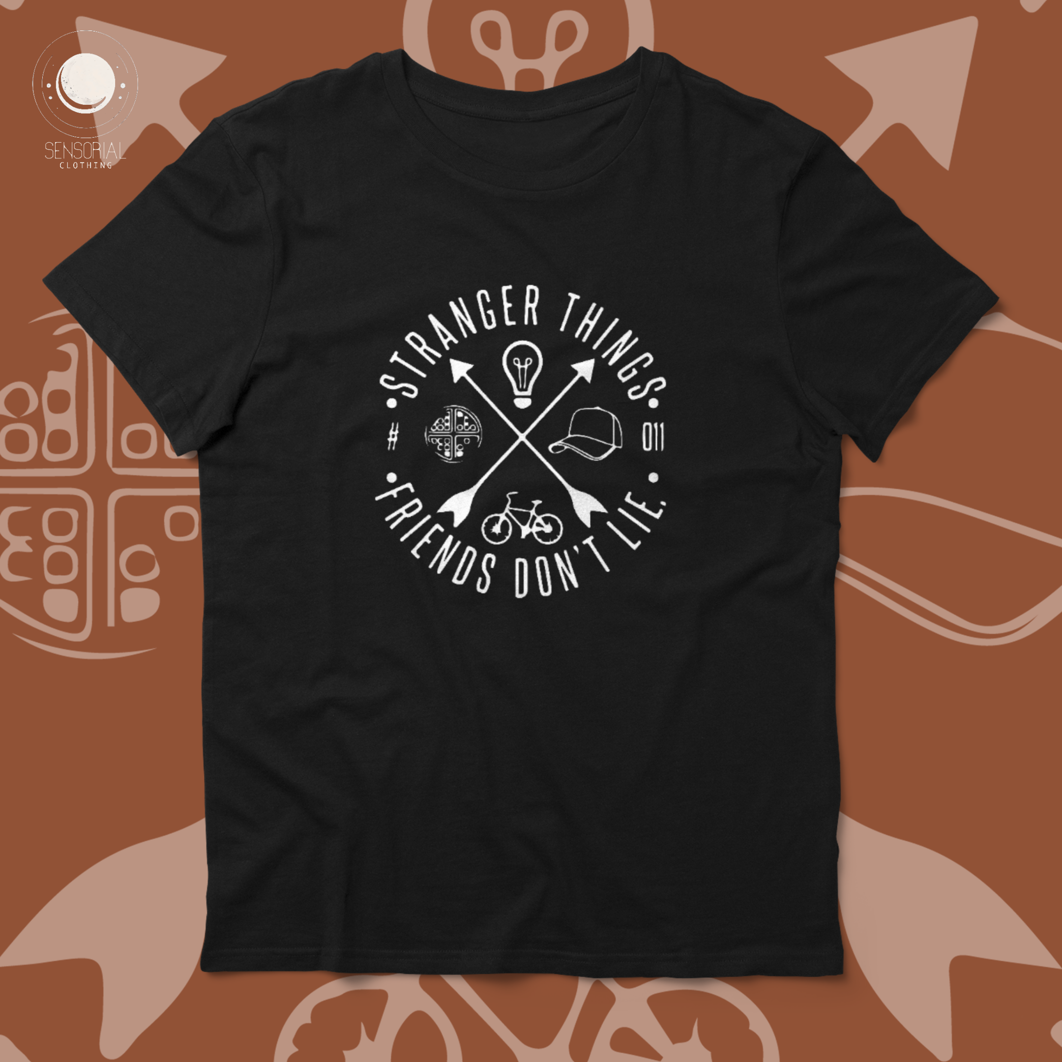 Camiseta Stranger Things - Minimalista