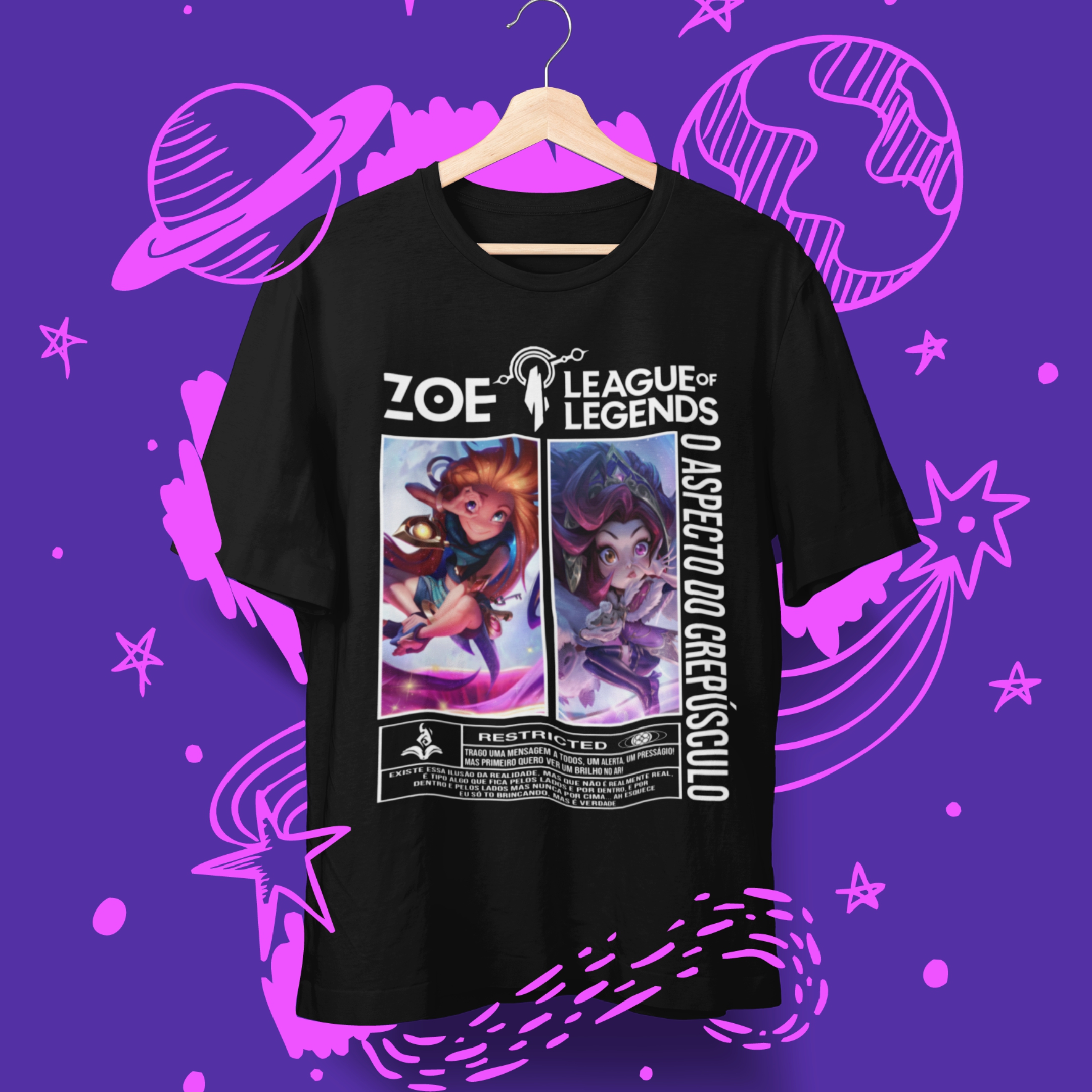 Camiseta Zoe - League of Legends