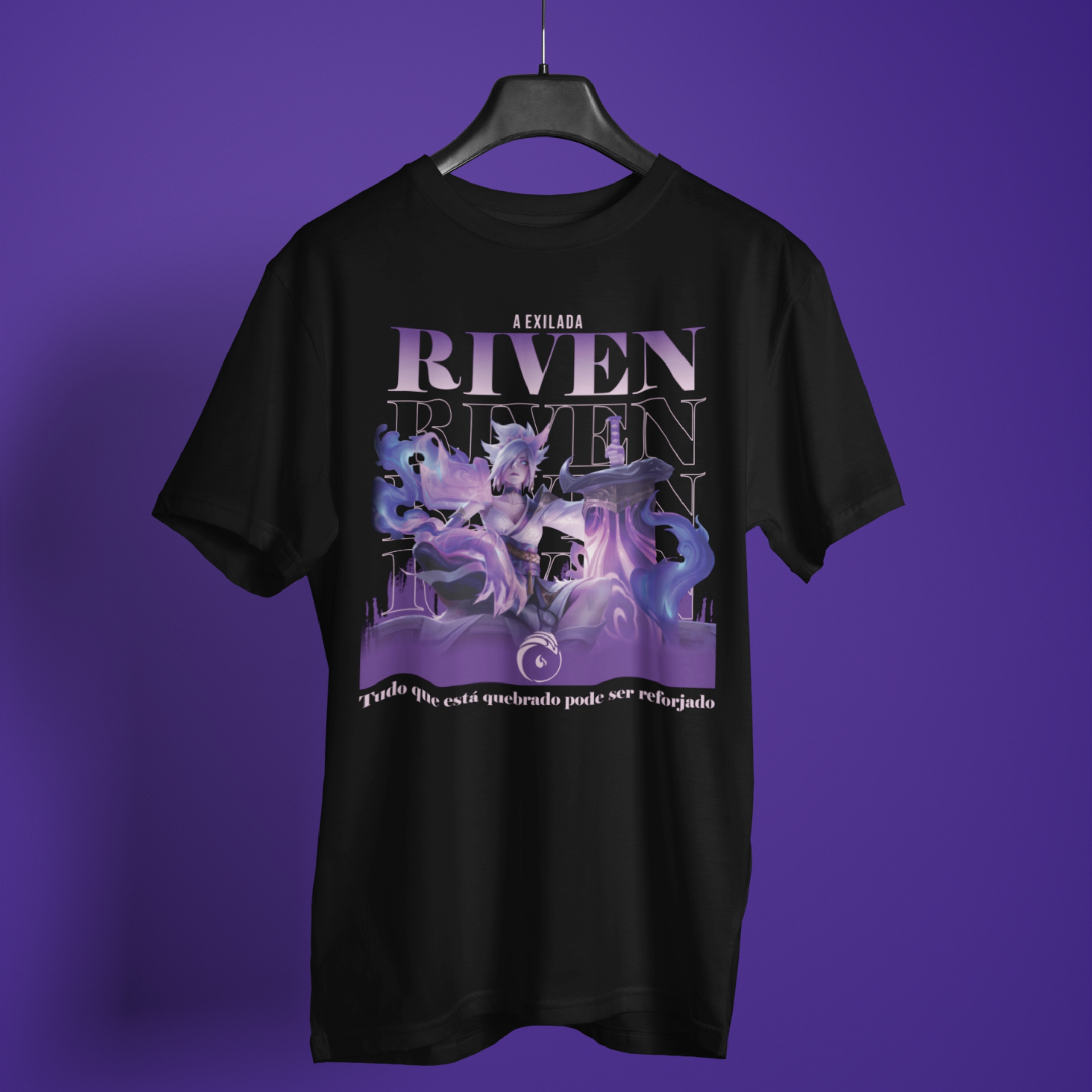 Camiseta Riven Florescer Espiritual - League of Legends
