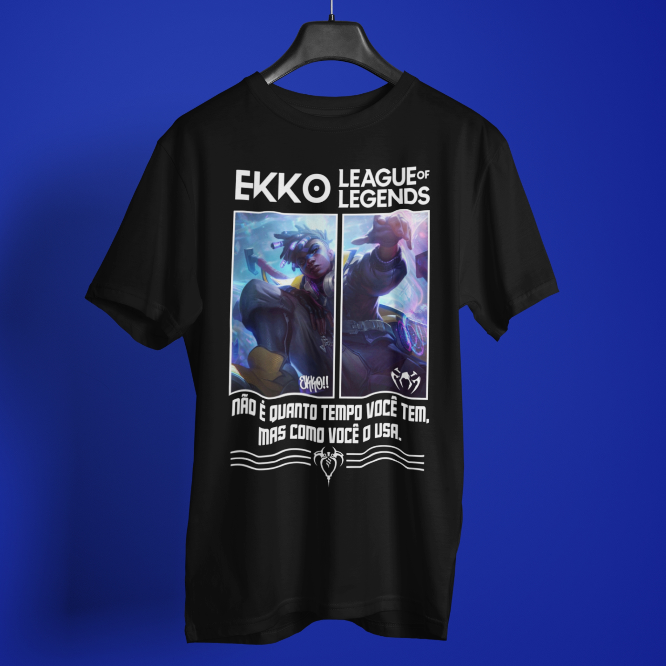 Camiseta Ekko True Damage - League of Legends