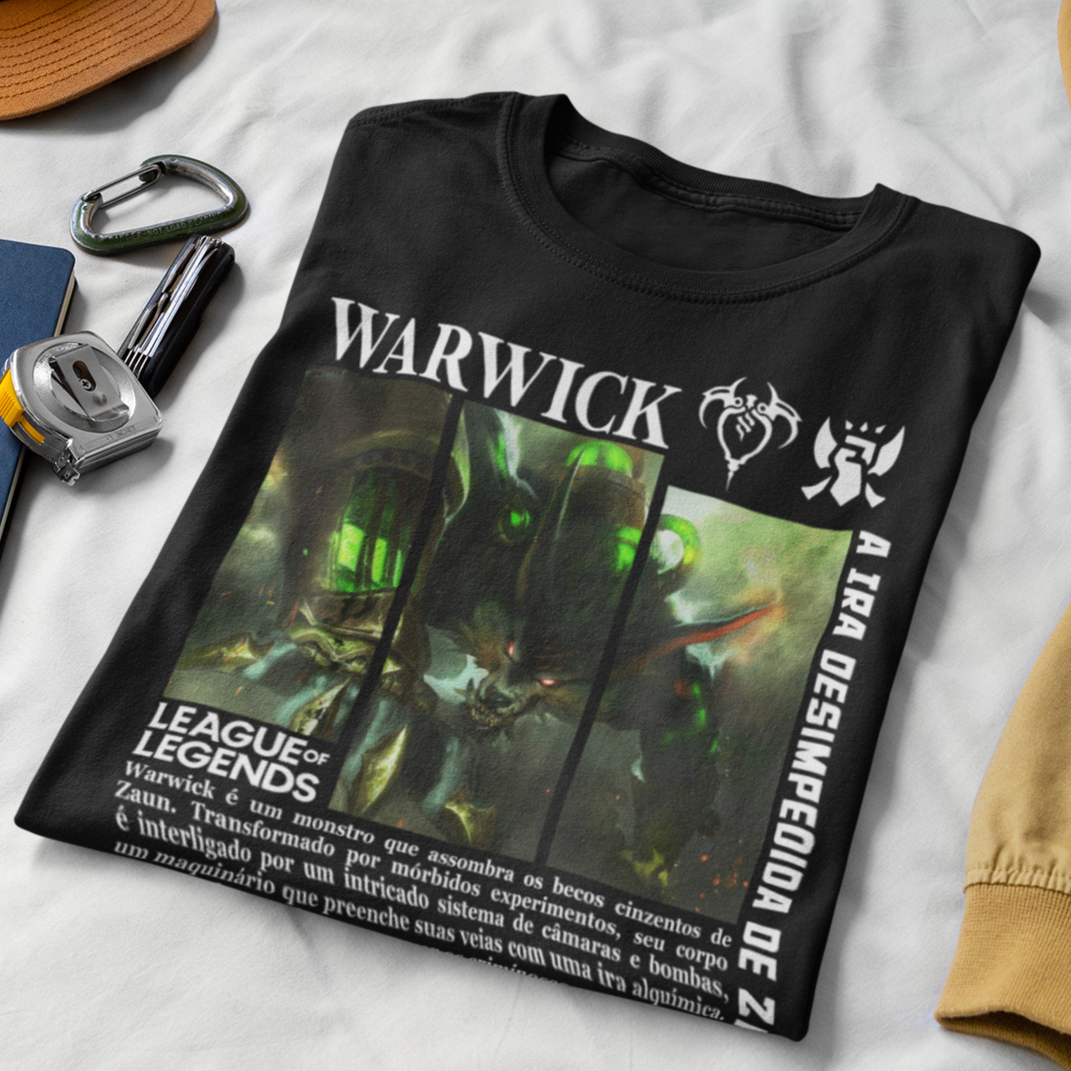 Camiseta - Warwick a Ira Desimpedida de Zaun