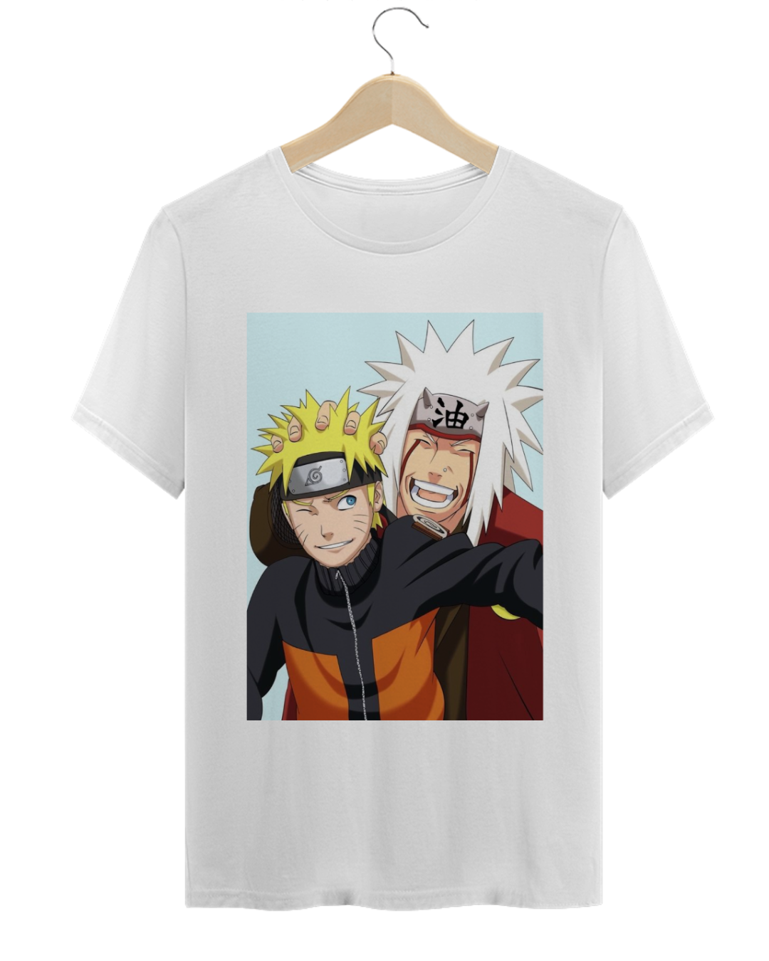 Camisa Naruto e Jiraiya