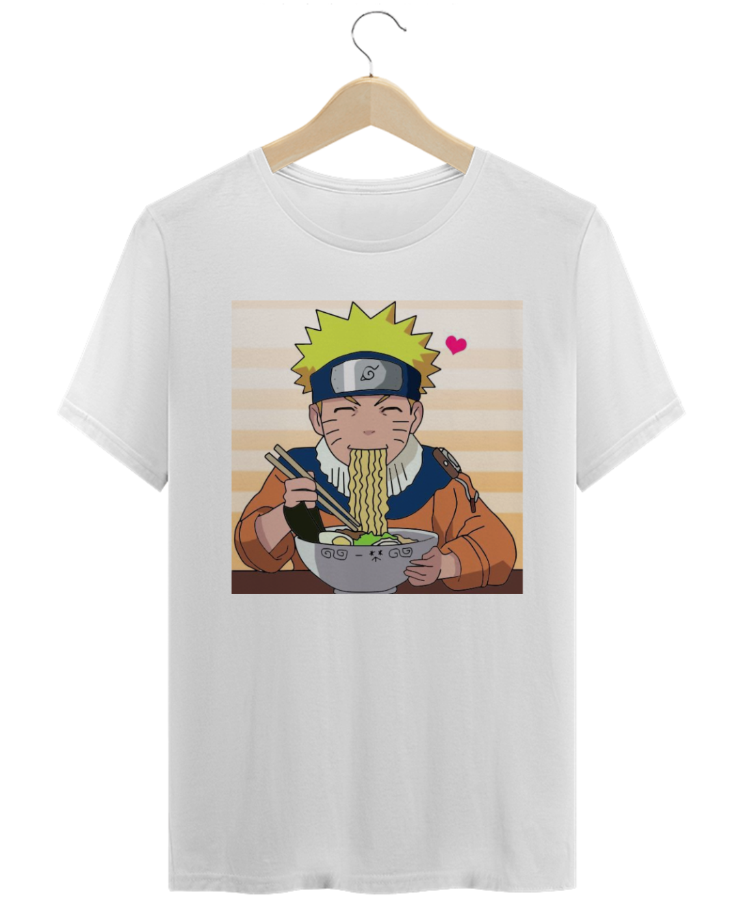 Camisa Naruto e lamen 