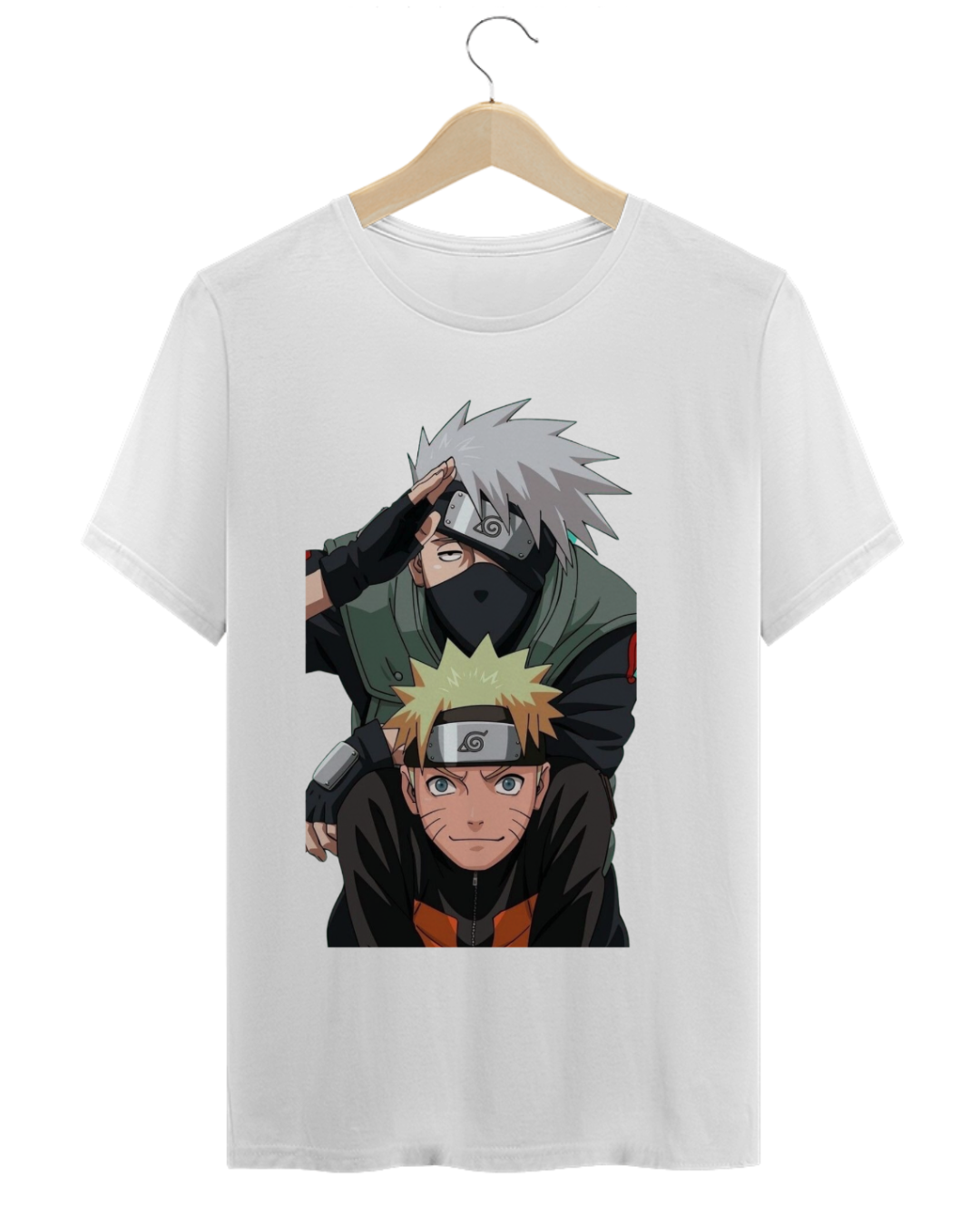 Camisa Naruto e Kakashi 
