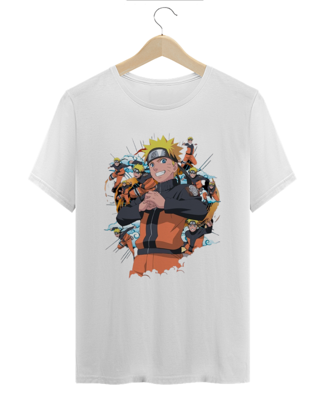 Camisa Naruto e clones 