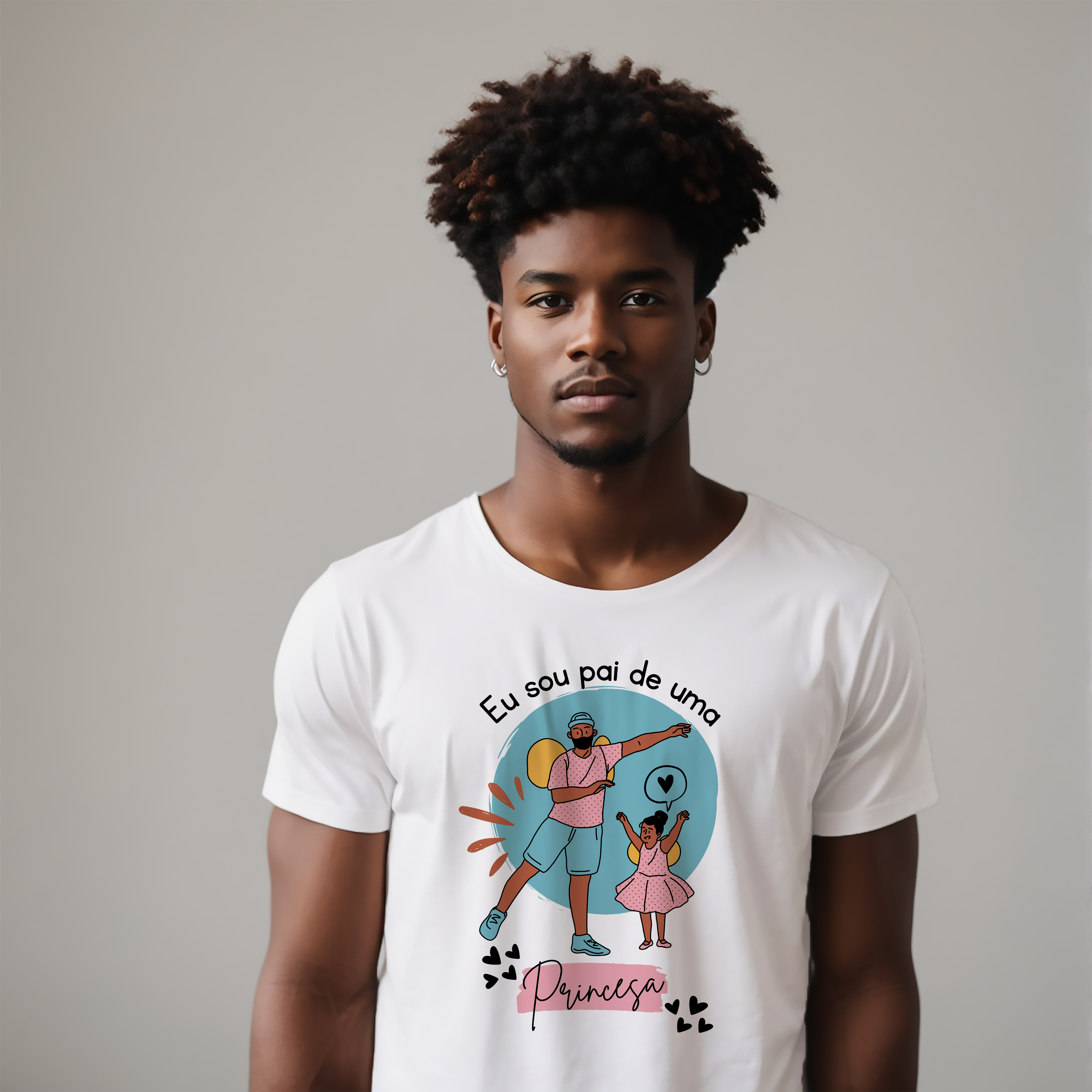 P00009 - Eu Sou Pai De Uma Princesa modelo 2