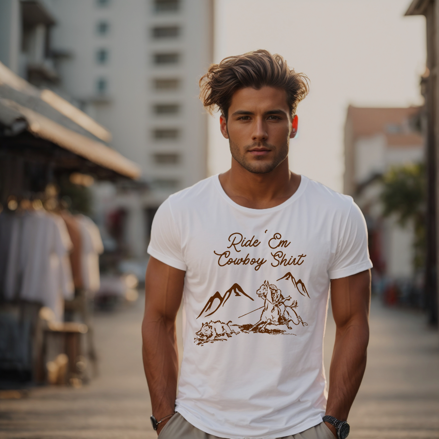 P00024 - Ride ' Em Cowboy Shirt