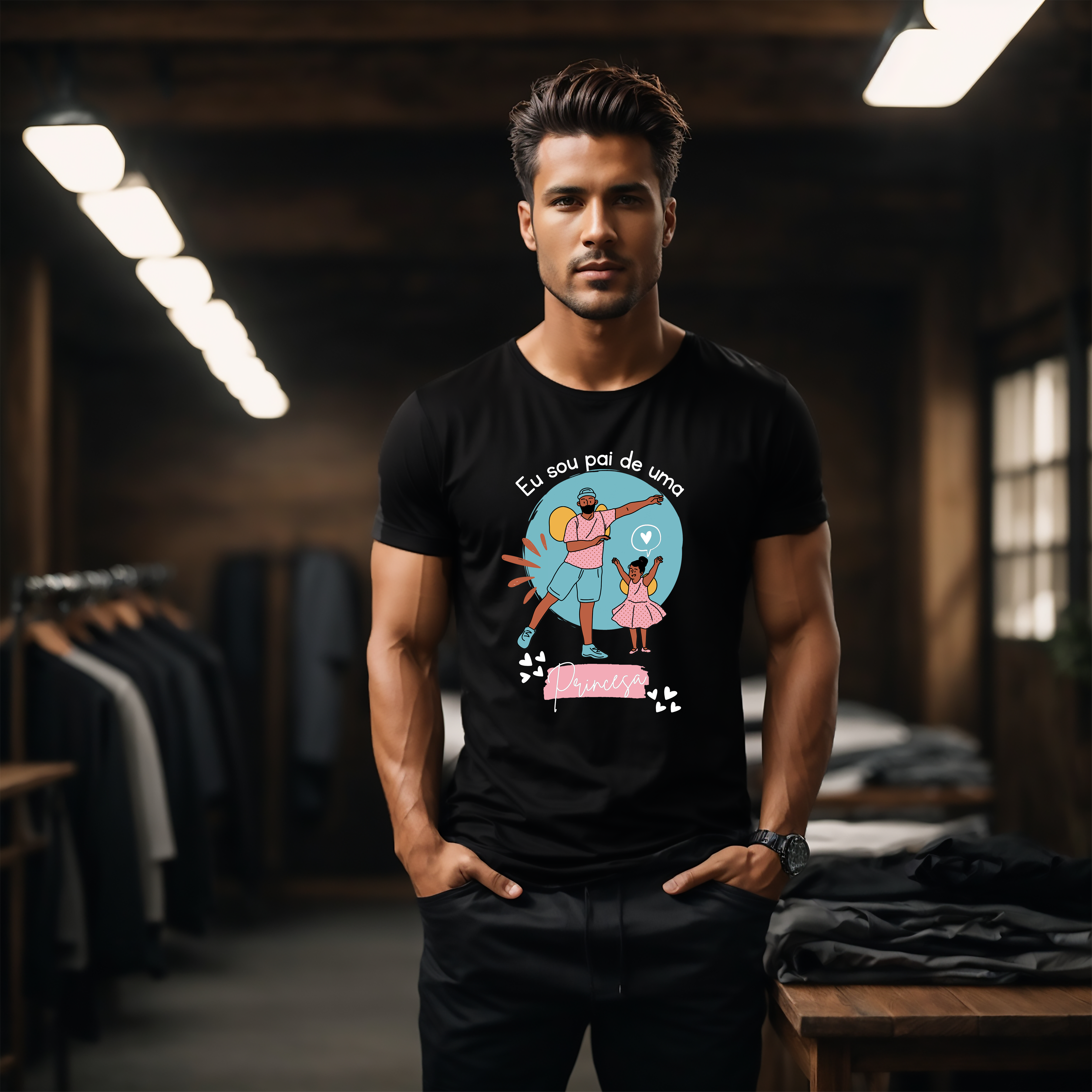 P00008 - Eu Sou Pai De Uma Princesa modelo 1