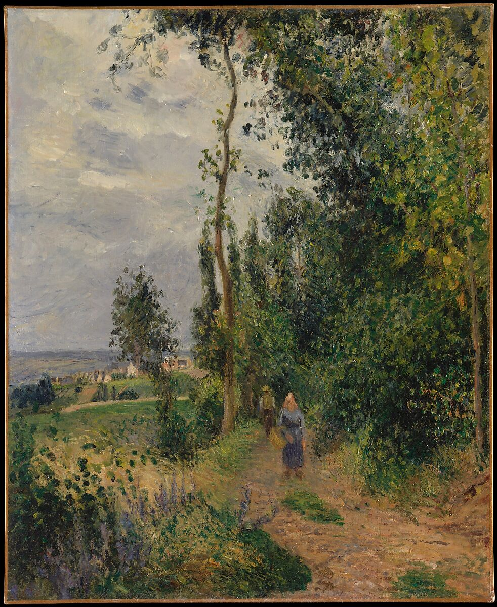 Côte des Grouettes, perto de Pontoise Camille Pissarro