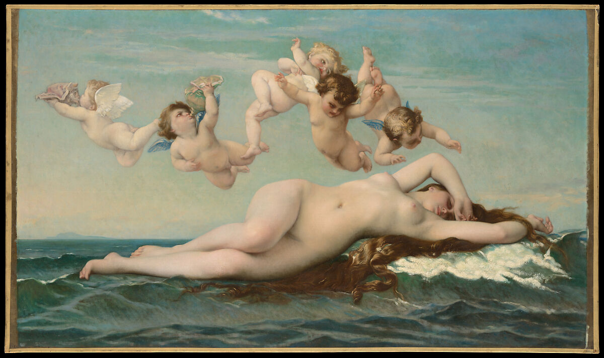 O nascimento de Vênus Alexandre Cabanel