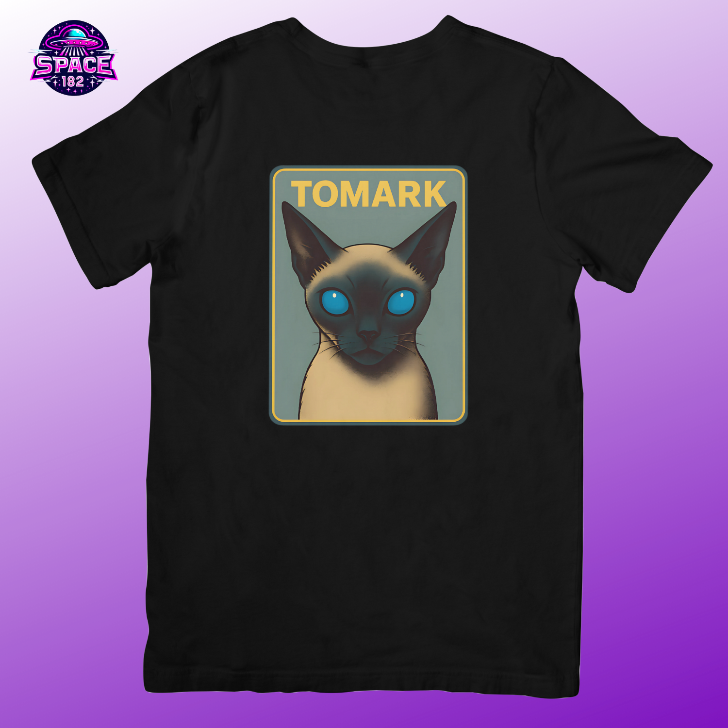 Camiseta Oficial Tomark  Gato Possuido por Alien