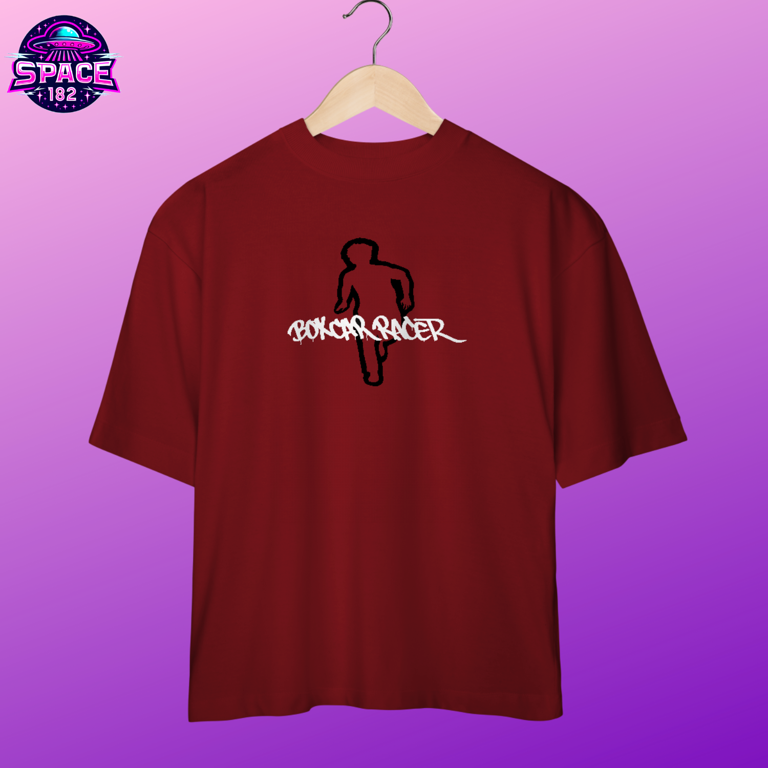 Camiseta Oversized Box Car Racer