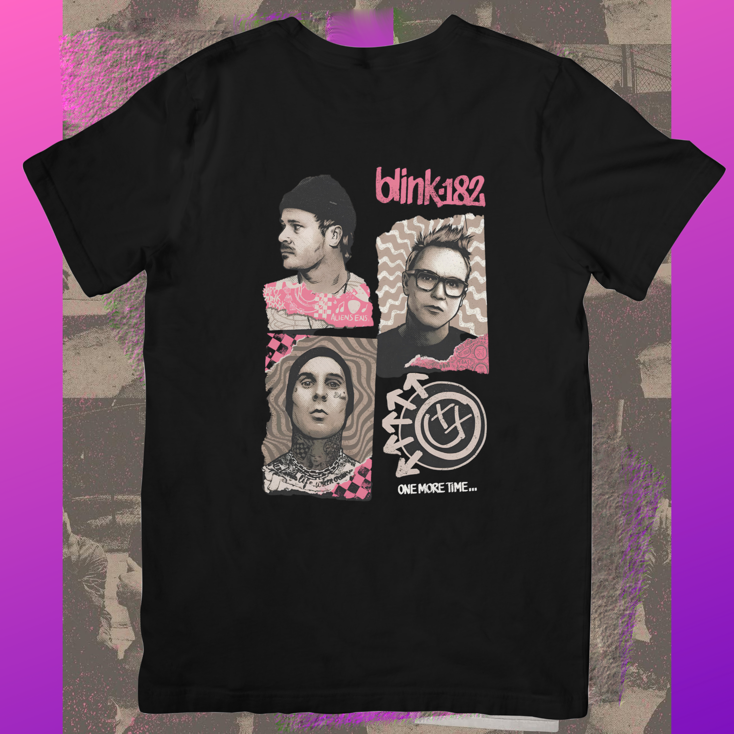 Camiseta blink 182 One More Time lançamento