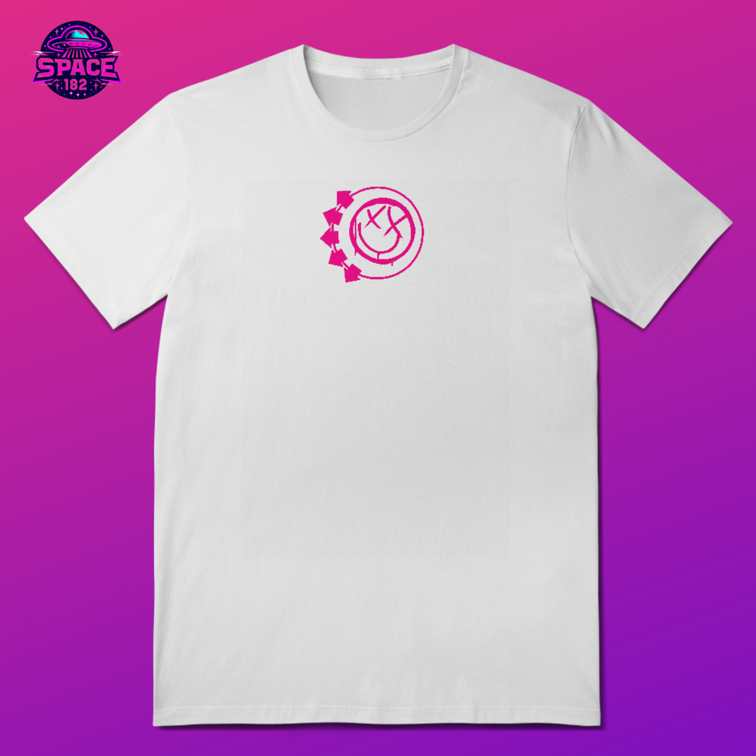 Camiseta blink 182 Logo Clássico Pepsi Smash