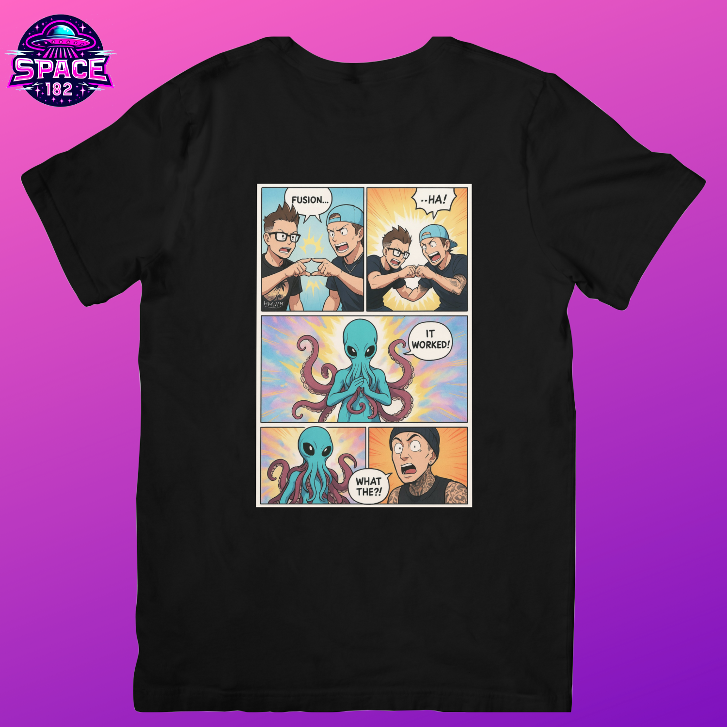Camiseta  Oficial Fusão Do Alien Polvo  ,  Tomark is real OFICIAL 