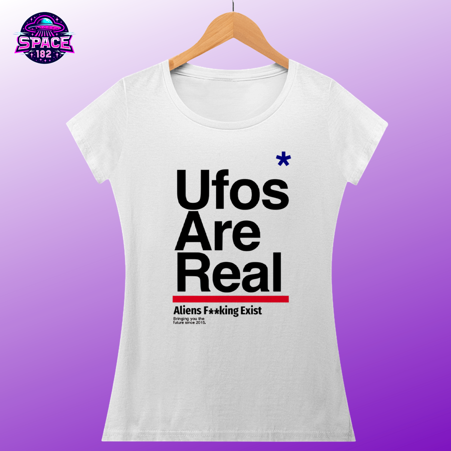 Camiseta To The Stars Feminina Fonte Preta, Cores Variadas