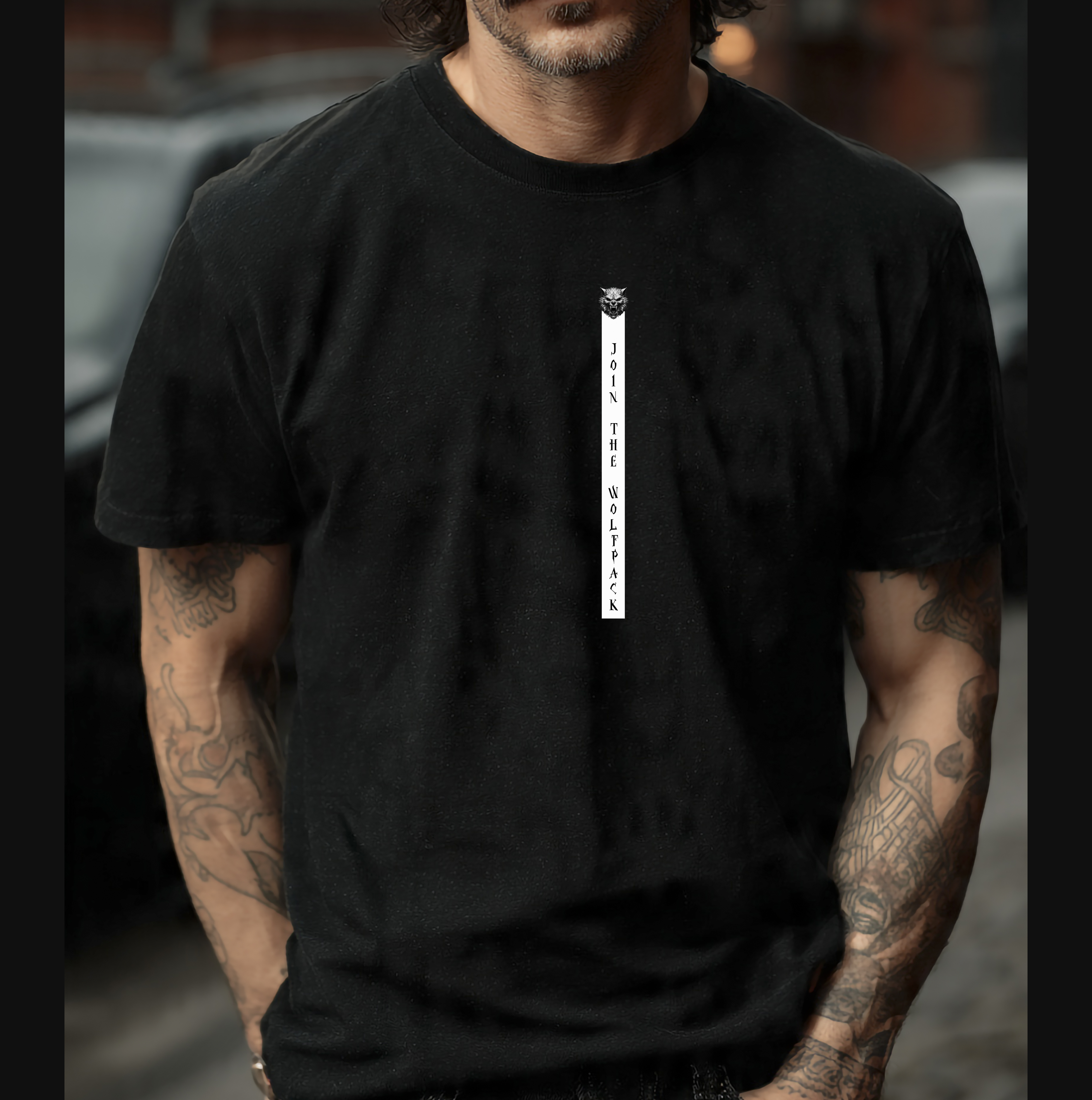 Camiseta Pima - Join the Wolfpack