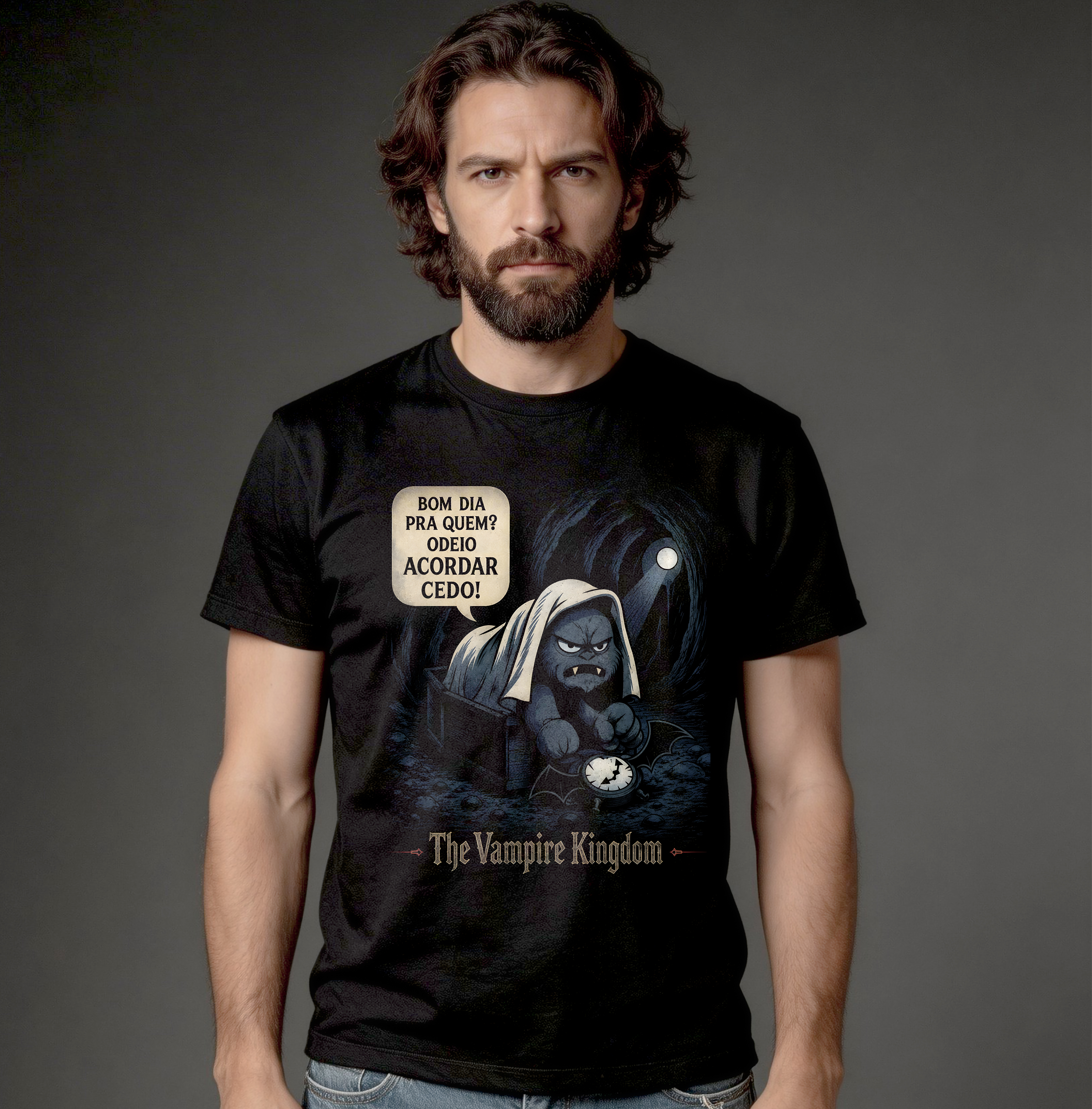 Camiseta Quality - Mascote The Vampire Kingdom
