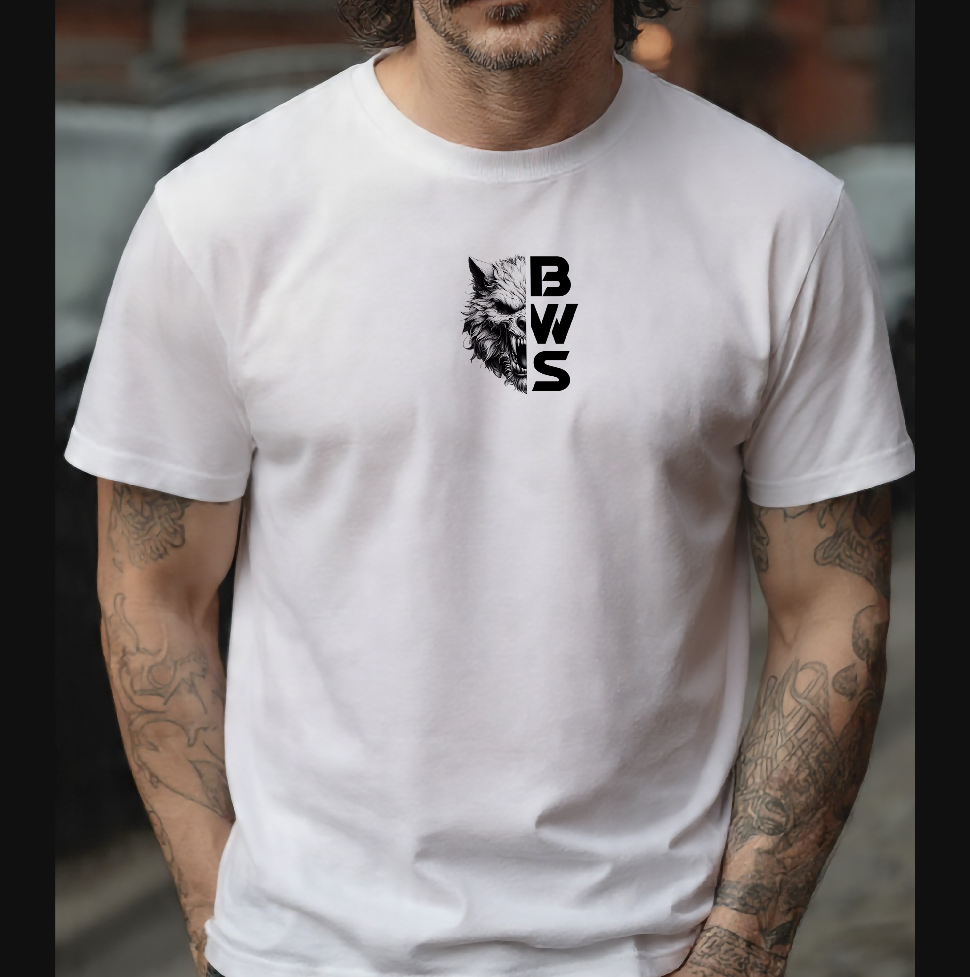 Camiseta Pima - Black Wolf Style