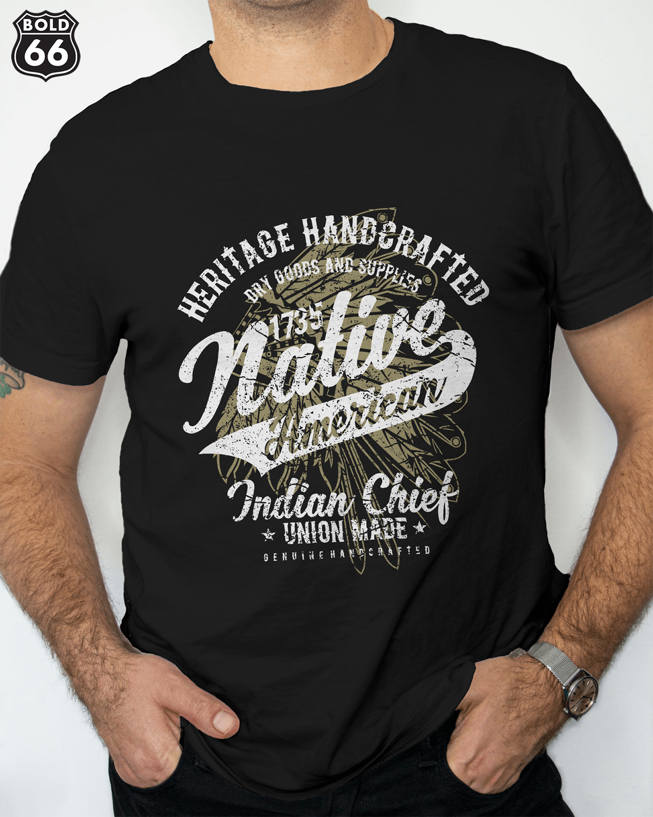 COLEÇÃO CLASSIC - Camiseta Native American