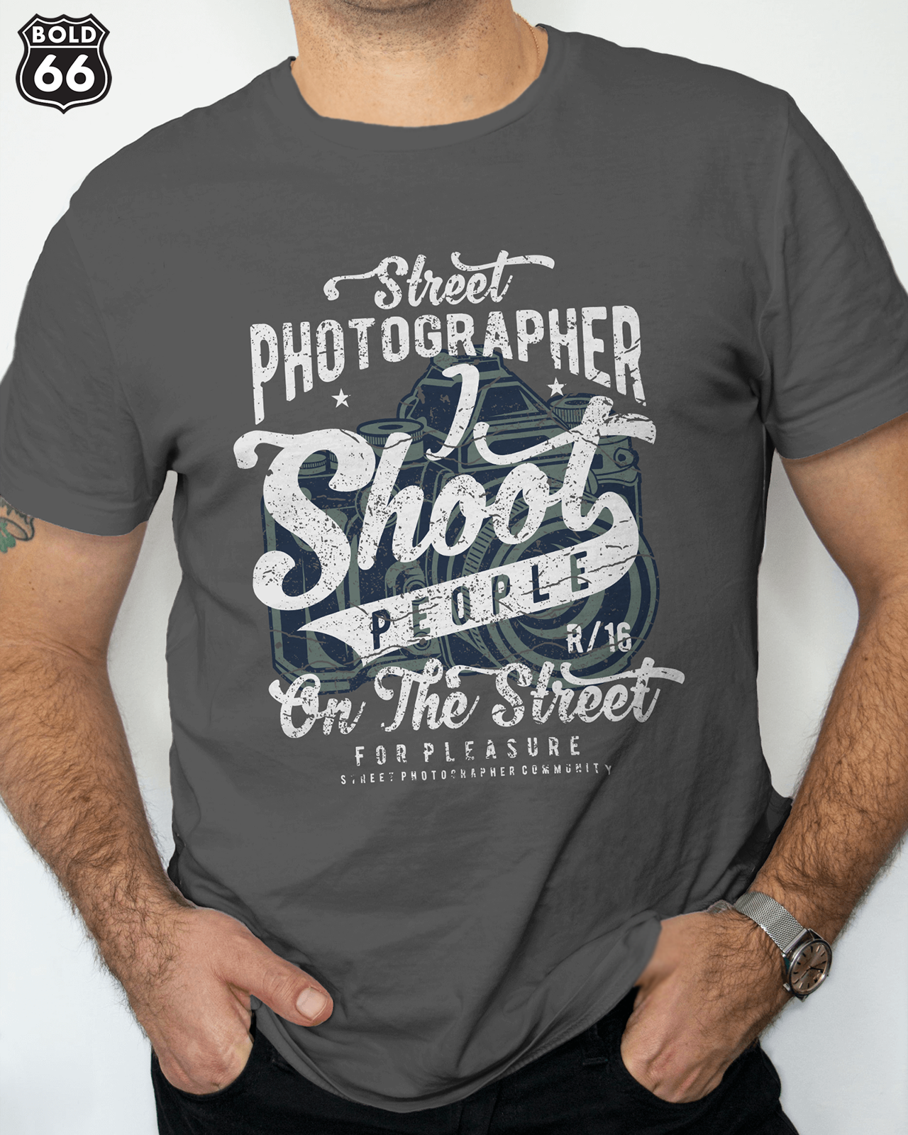 COLEÇÃO CLASSIC - Camiseta Street Photographer