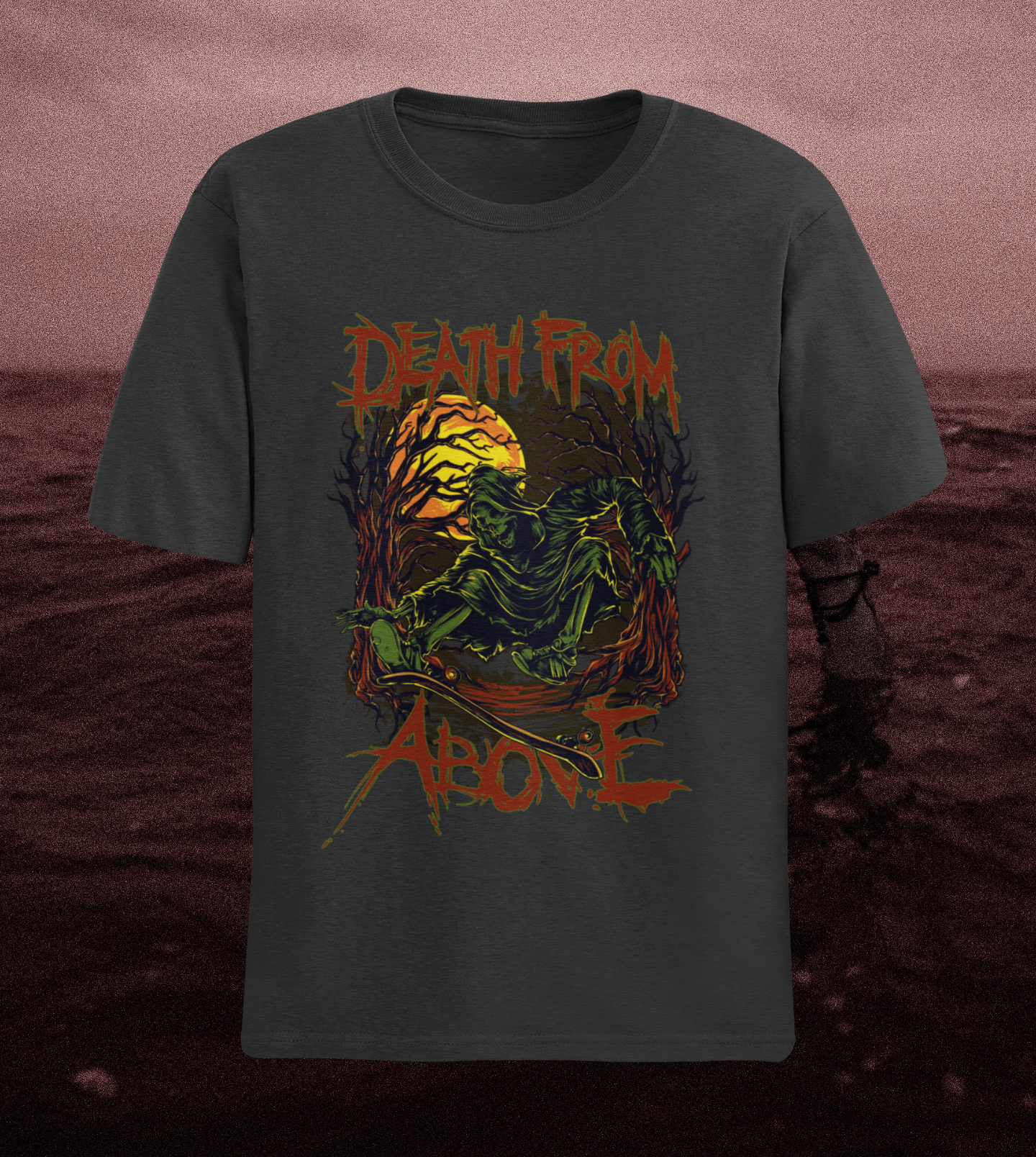 Camiseta DEATH FROM ABOVE Unissex