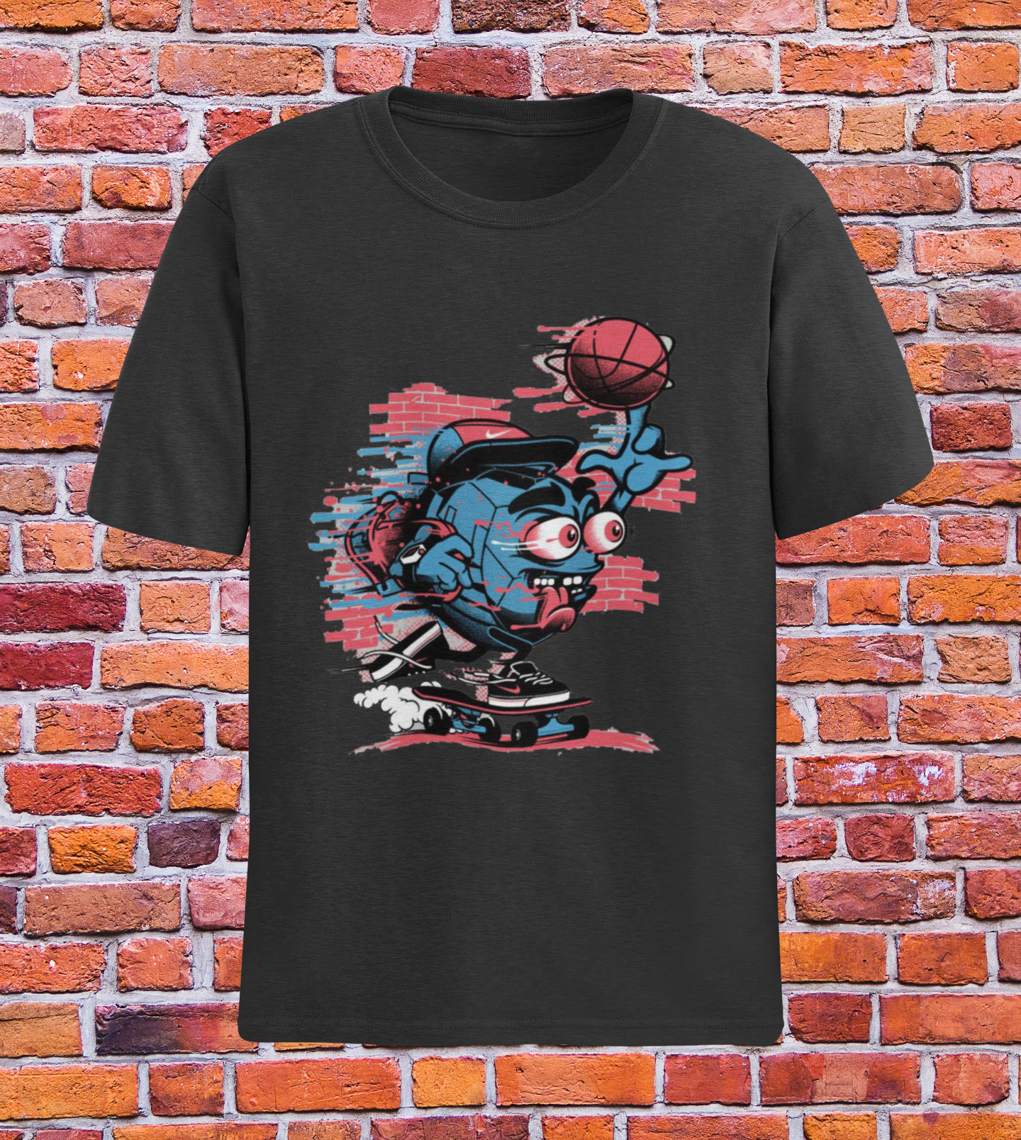 Camiseta SKATE & BASKETBALL Unissex