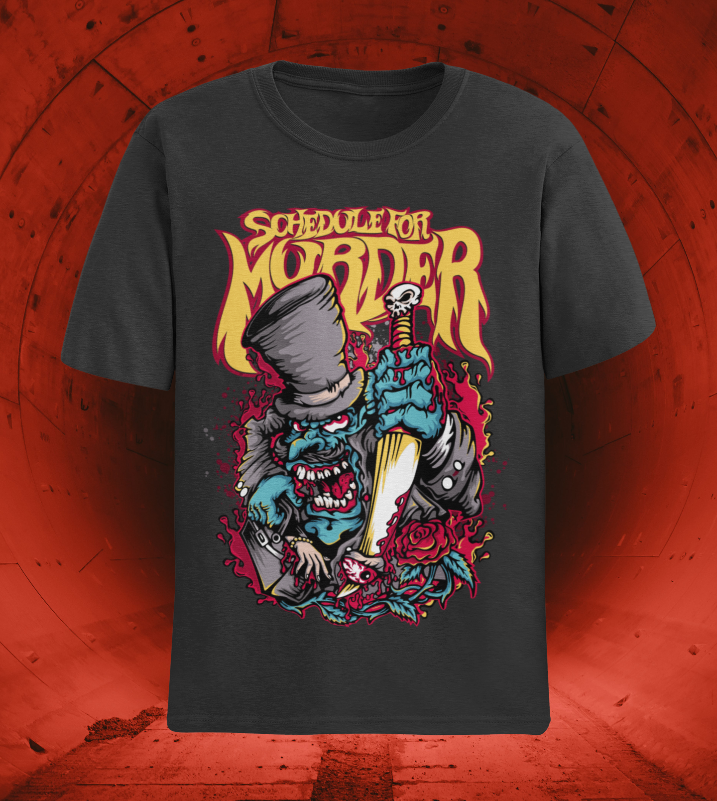 Camiseta SCHEDULE FOR MURDER Unissex