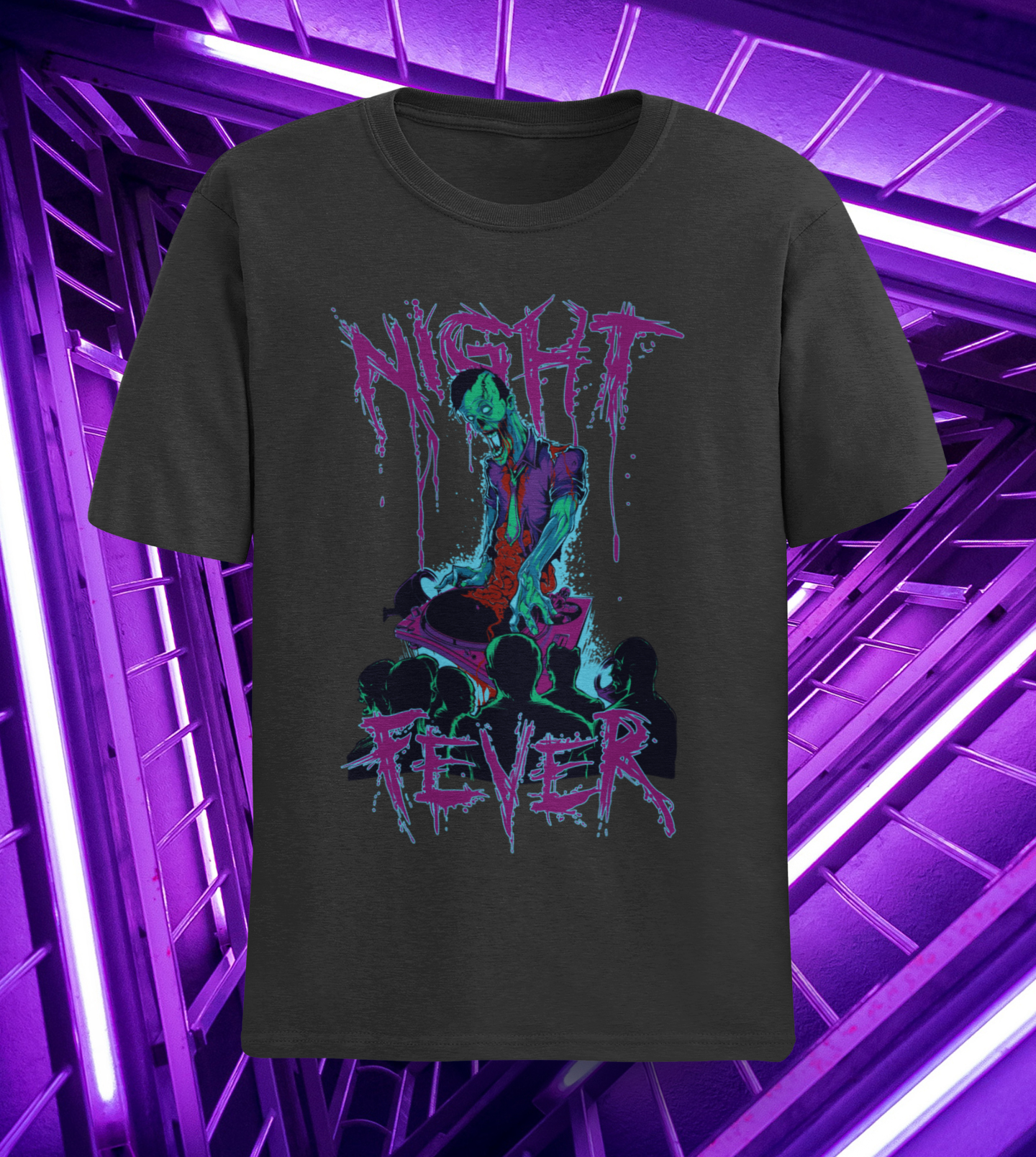 Camiseta NIGHT FEVER Unissex