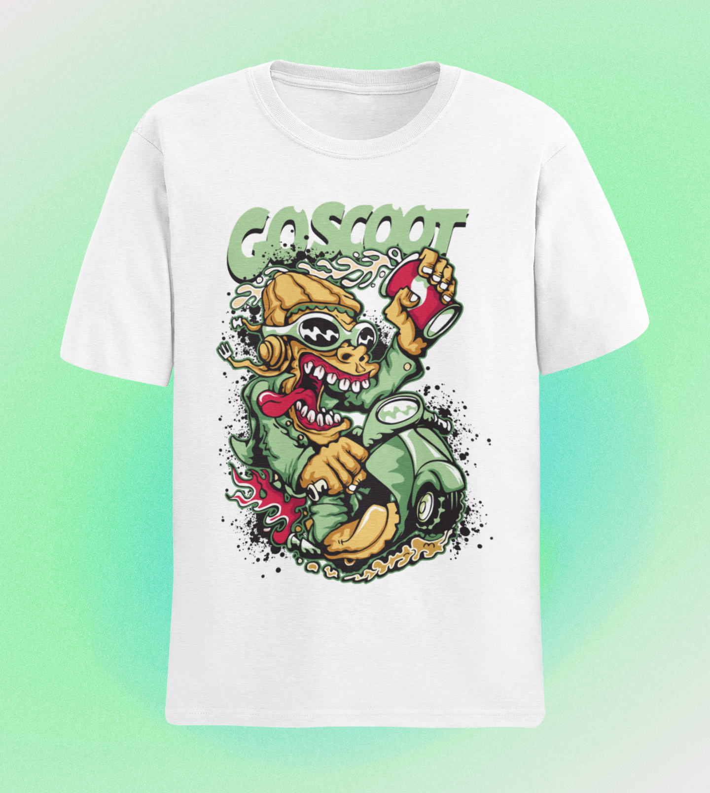Camiseta GO SCOOT Unissex