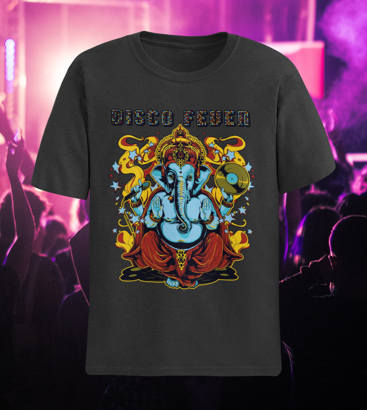 Camiseta GANESHA DISCO FEVER Unissex