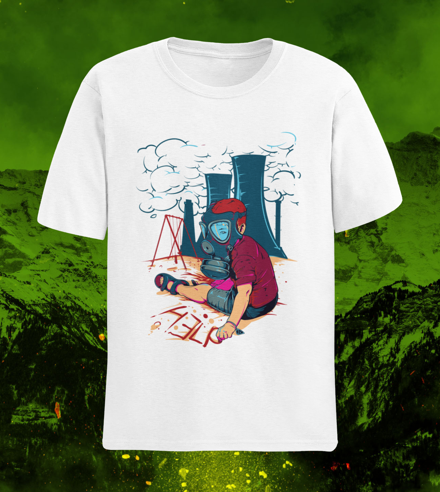 Camiseta NUCLEAR HELP Unissex