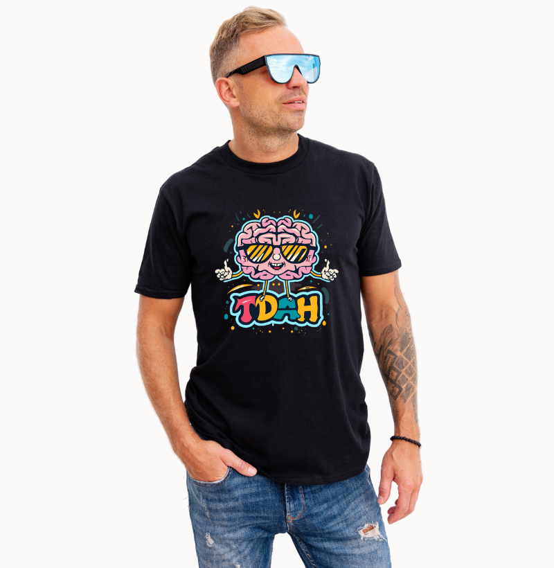 Camiseta (T-shirt) TDAH: Celebre Sua Singularidade!
