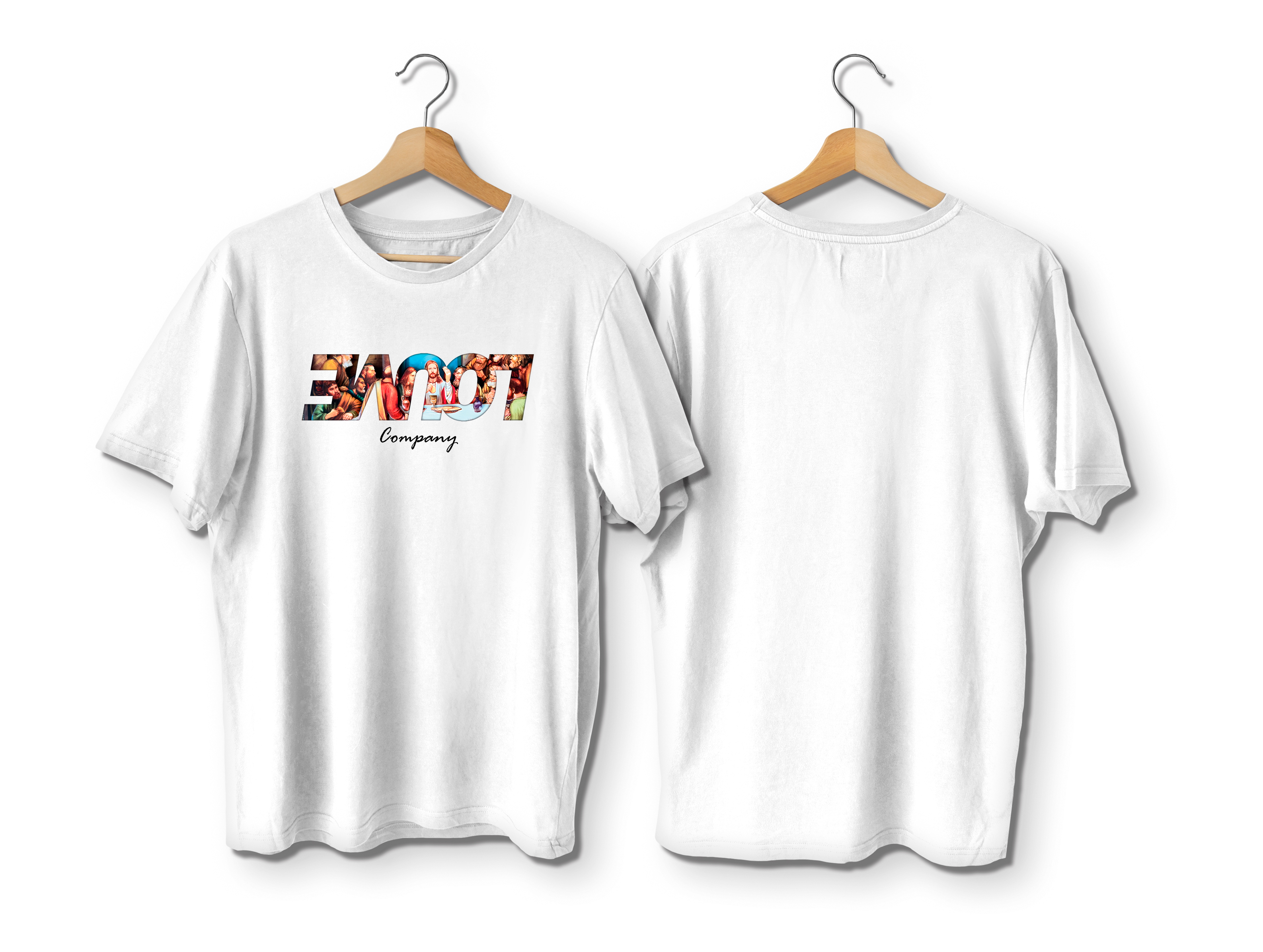 Nome do produto: Camisa Louve Company - Santa Ceia (branca)