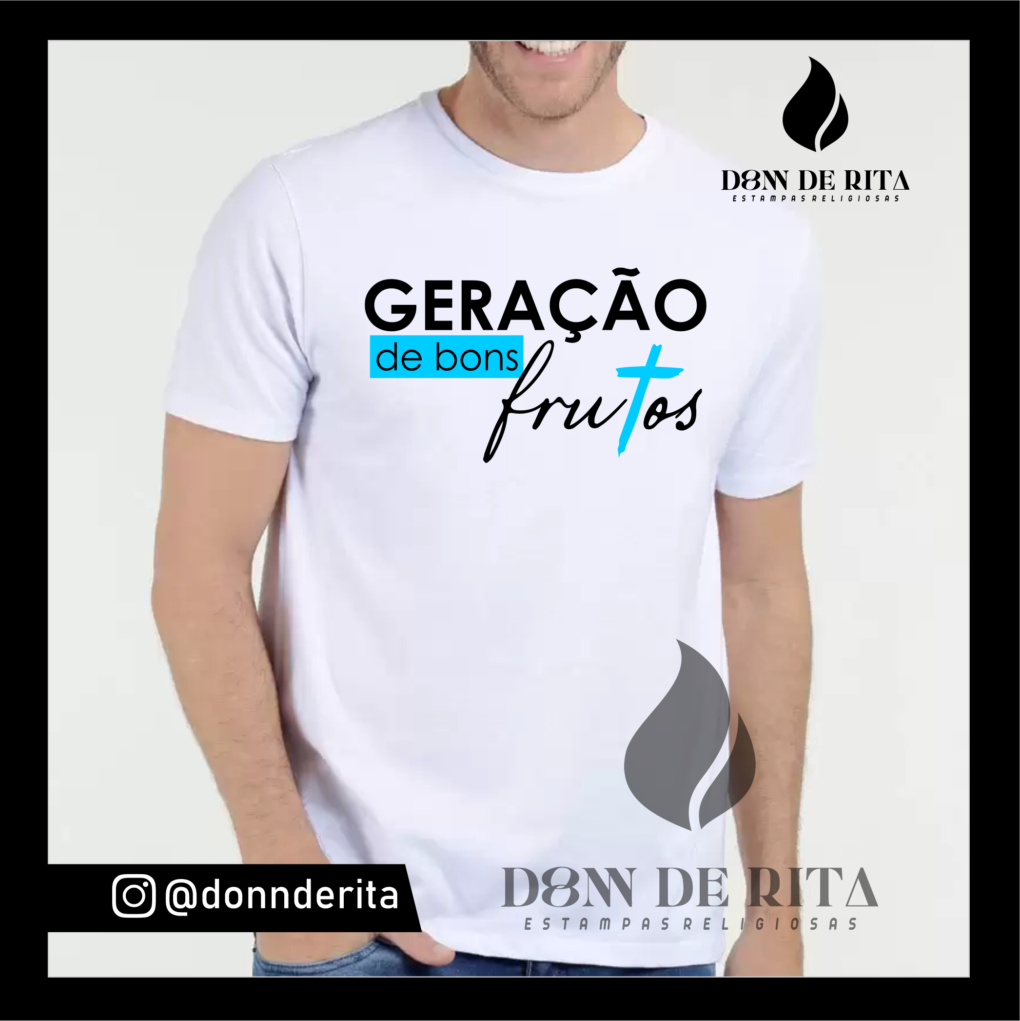 T-shit Geração de Bons Frutos 