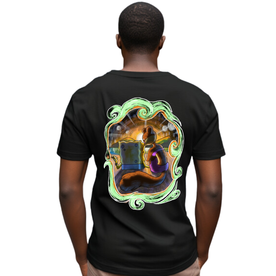 Bob e Sandy  Cidade de jah - T-shirt classic Black Unisex