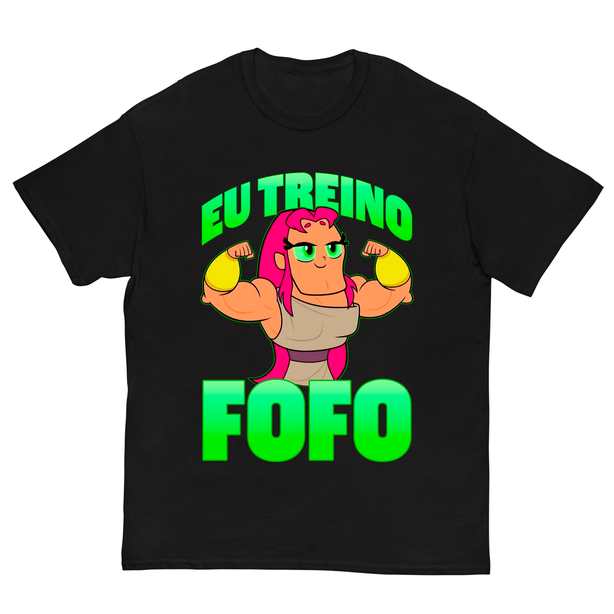 Camiseta Eu Treino Fofo