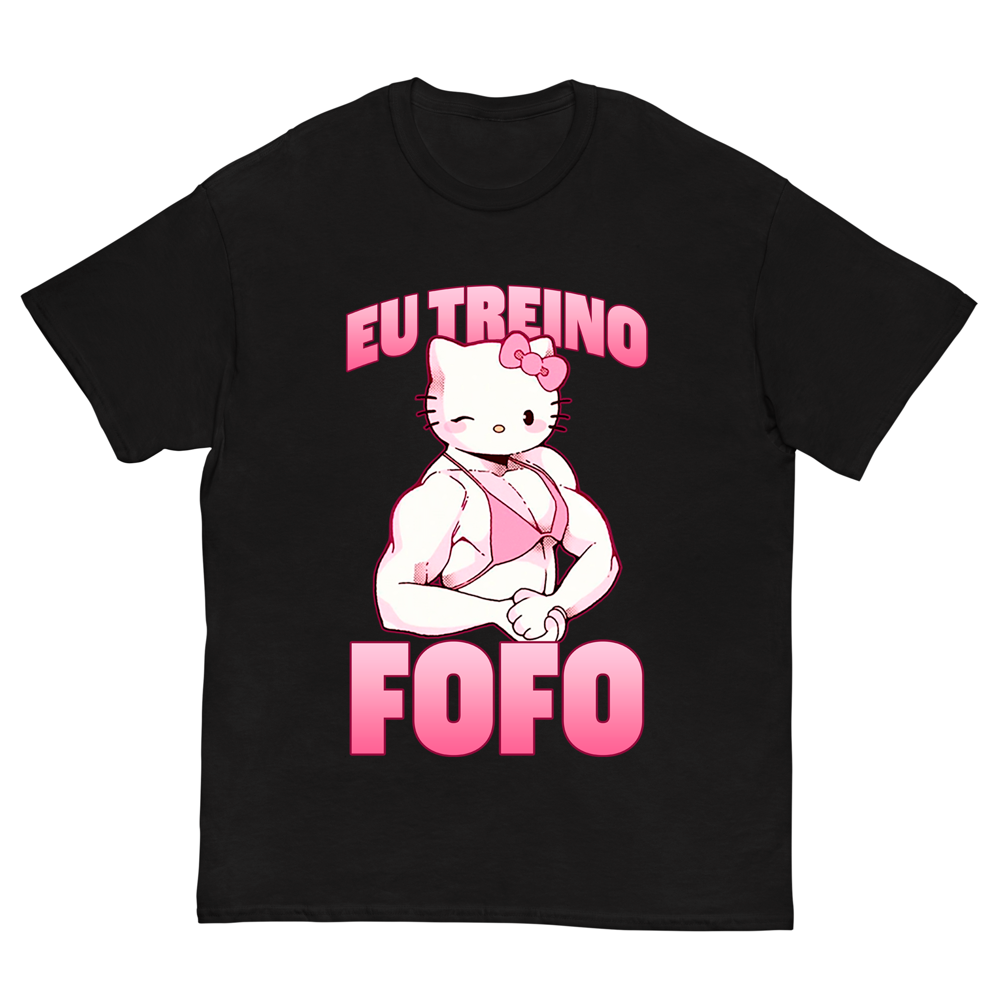 Camiseta Eu Treino Fofo