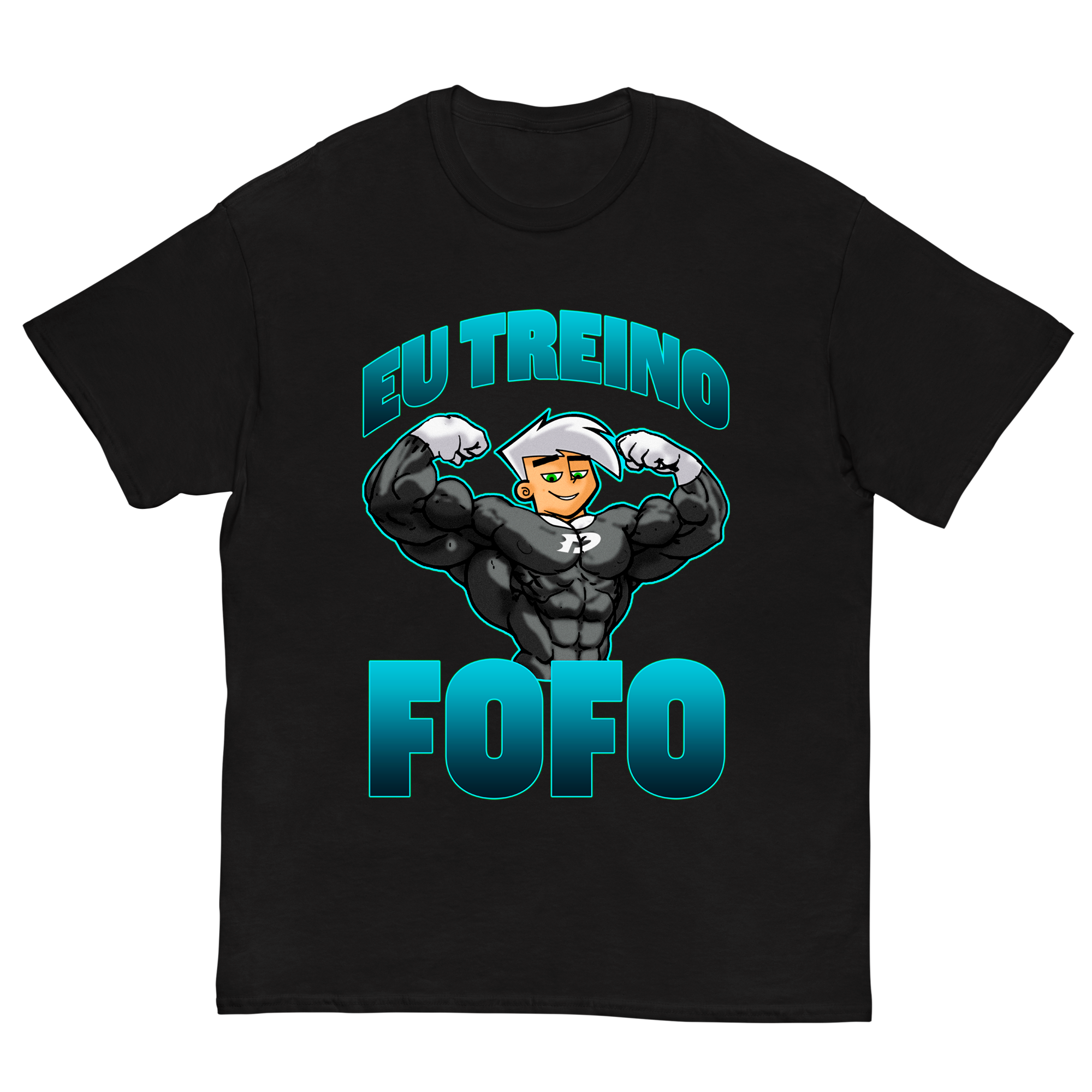Camiseta Eu Treino Fofo