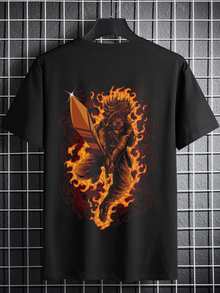 camiseta oversized future Tranks