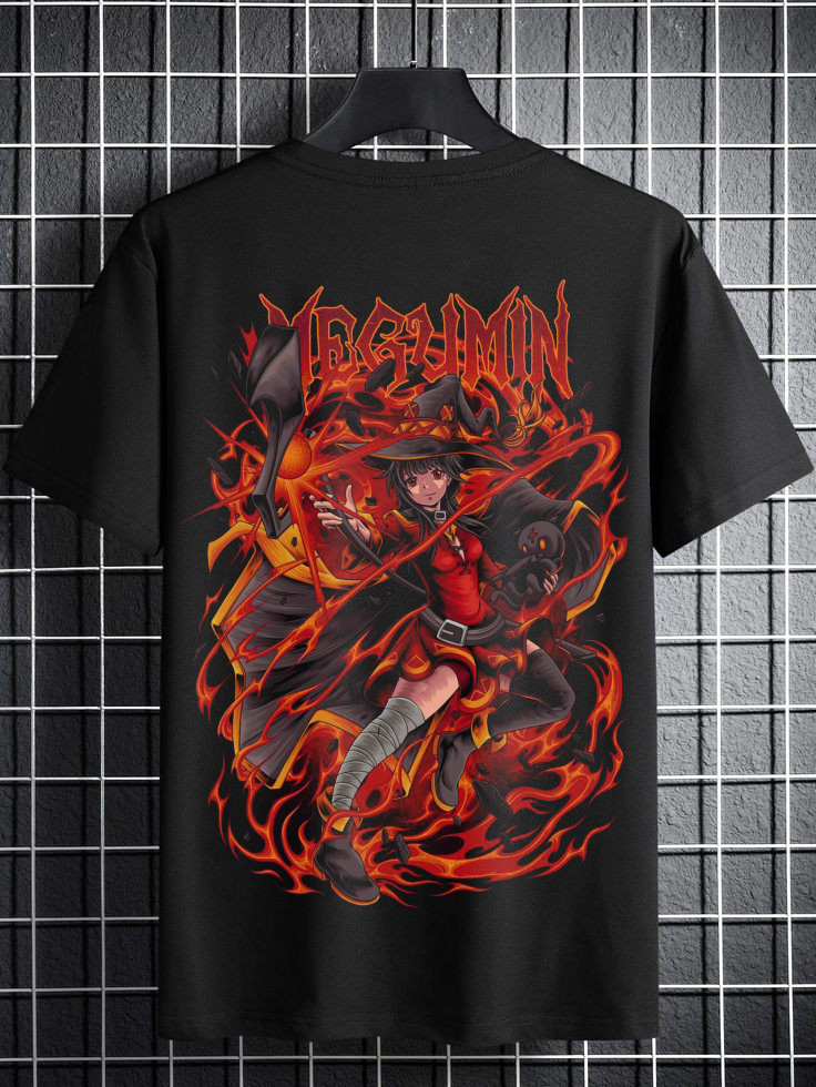 camiseta oversized Megumin