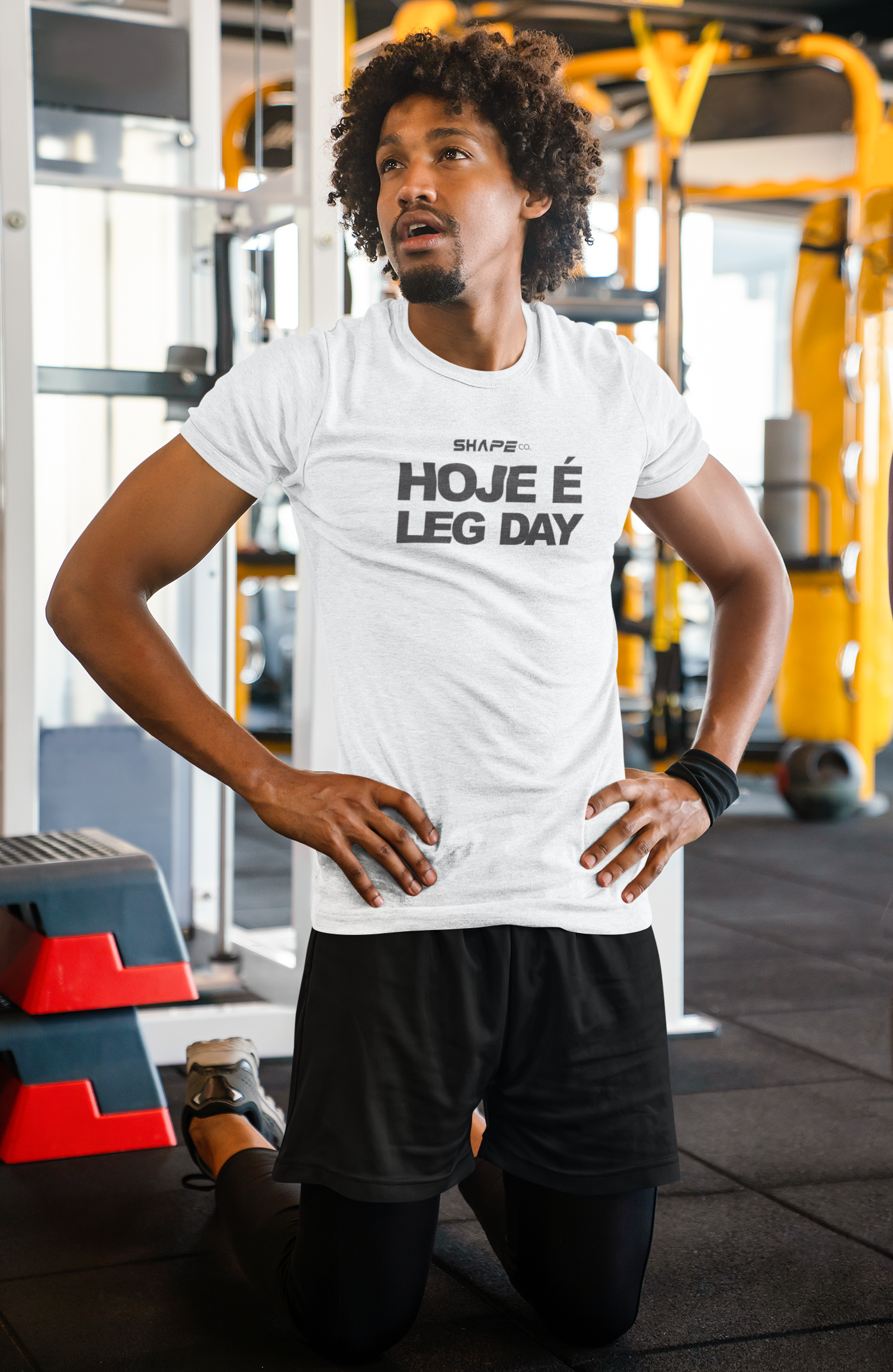 Camiseta Clássica - Hoje é Leg Day